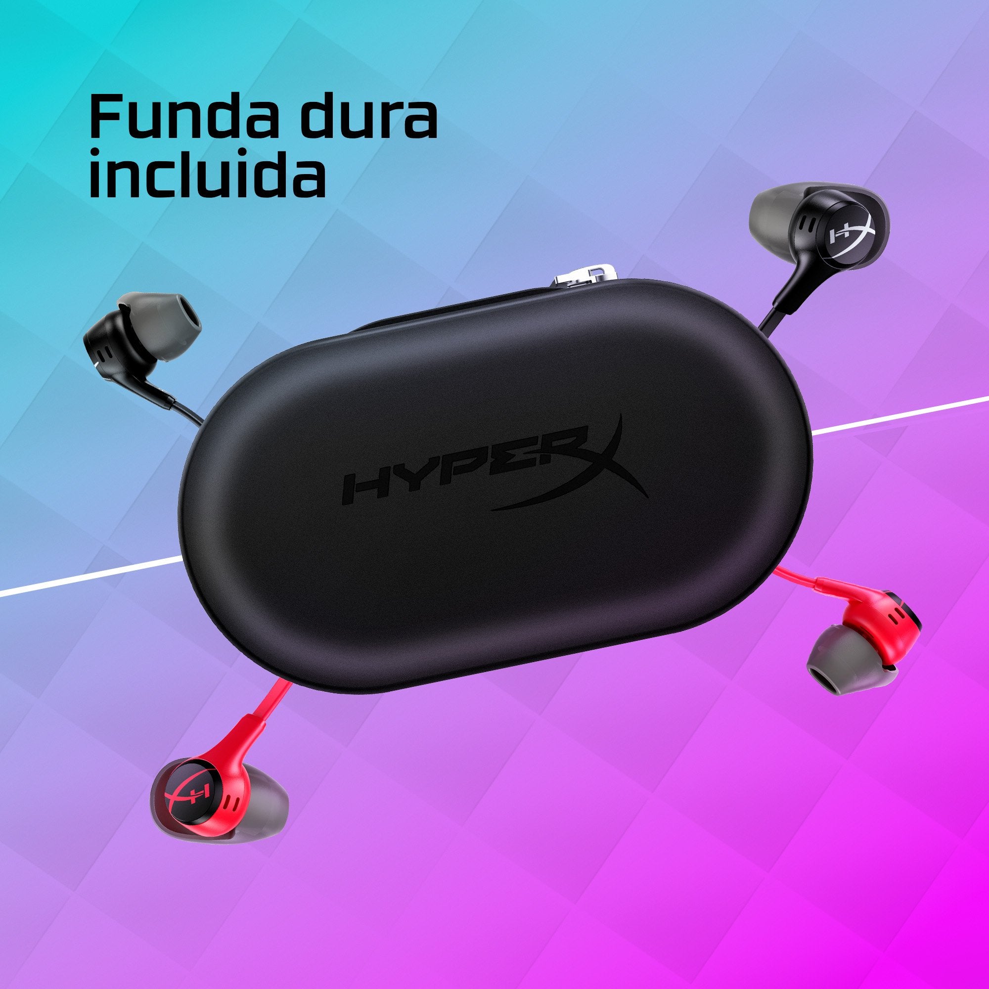 EAN 0196786890161 - HyperX Cloud Earbuds II RED Gaming Earbuds with Mic Alámbrico Dentro de oído Juego imagen 6