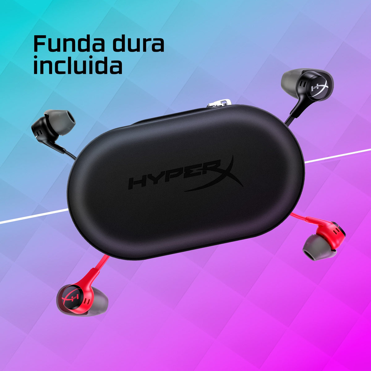 EAN 0196786923265 - HyperX Cloud Earbuds II BLK Gaming Earbuds with Mic Alámbrico Dentro de oído Juego imagen 6