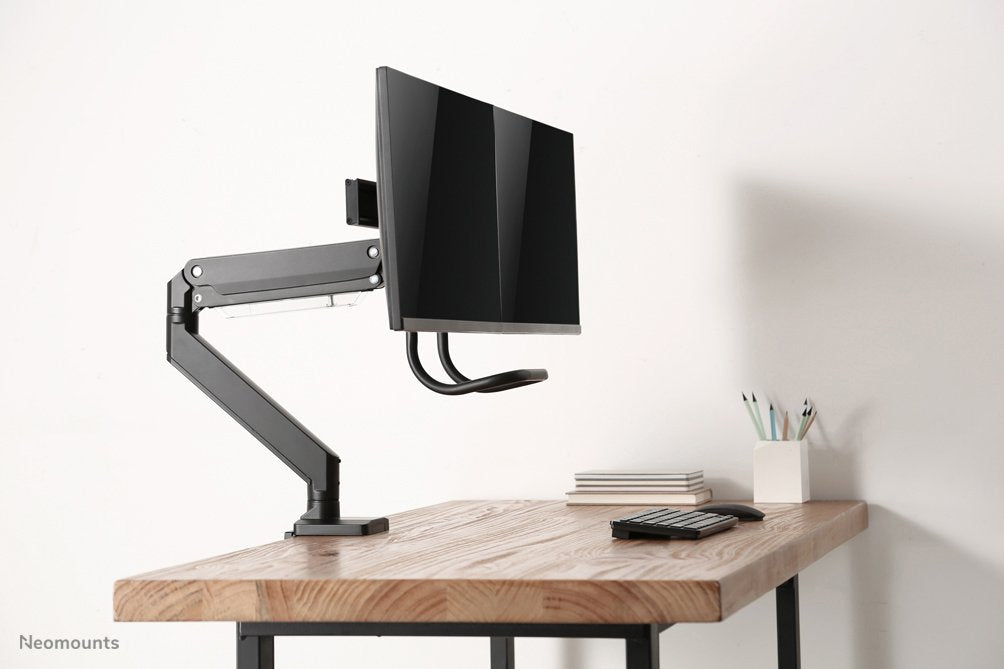 EAN 8717371446857 - Neomounts NM-D775DXBLACK soporte para monitor 81,3 cm (32") Escritorio Negro imagen 12