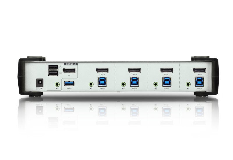 EAN 4719264645044 - ATEN CS1914-AT-G interruptor KVM Negro, Gris imagen 2