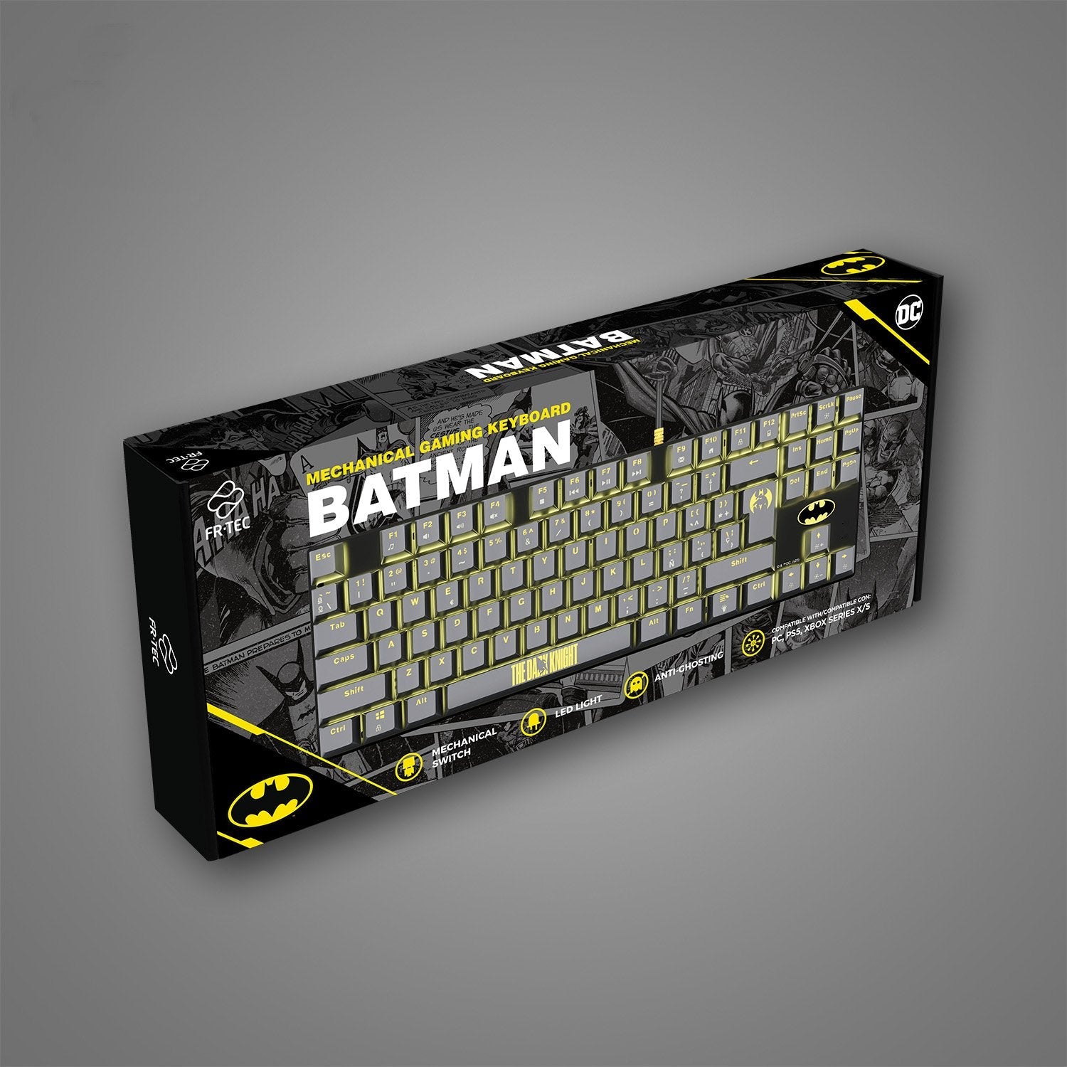 EAN 8436563094347 - Blade Gaming BATPCKEY teclado Juego QWERTY Negro, Amarillo imagen 4