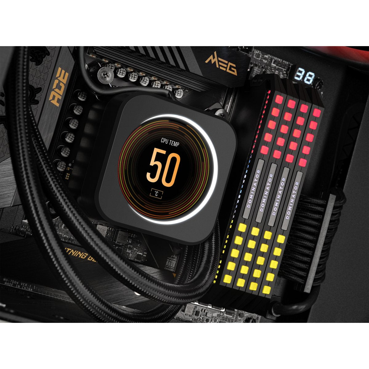 EAN 840006646198 - Corsair iCUE ELITE CPU Cooler LCD Display Upgrade Kit Mostrar imagen 8