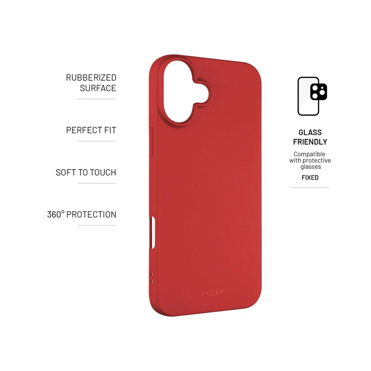 EAN 8591680171873 - FIXED FIXST-1401-RD funda para teléfono móvil 17 cm (6.7") Rojo imagen 3