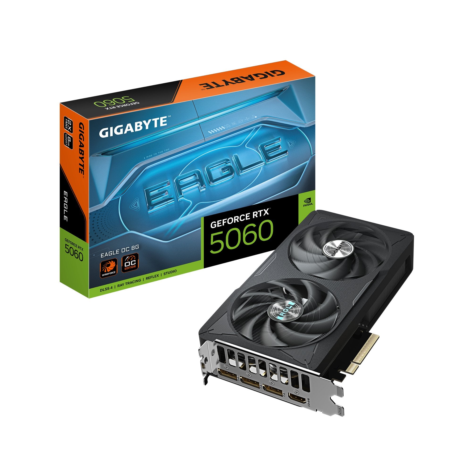 EAN 4719331356439 - GIGABYTE GeForce RTX 5060 EAGLE OC 8G NVIDIA imagen 1