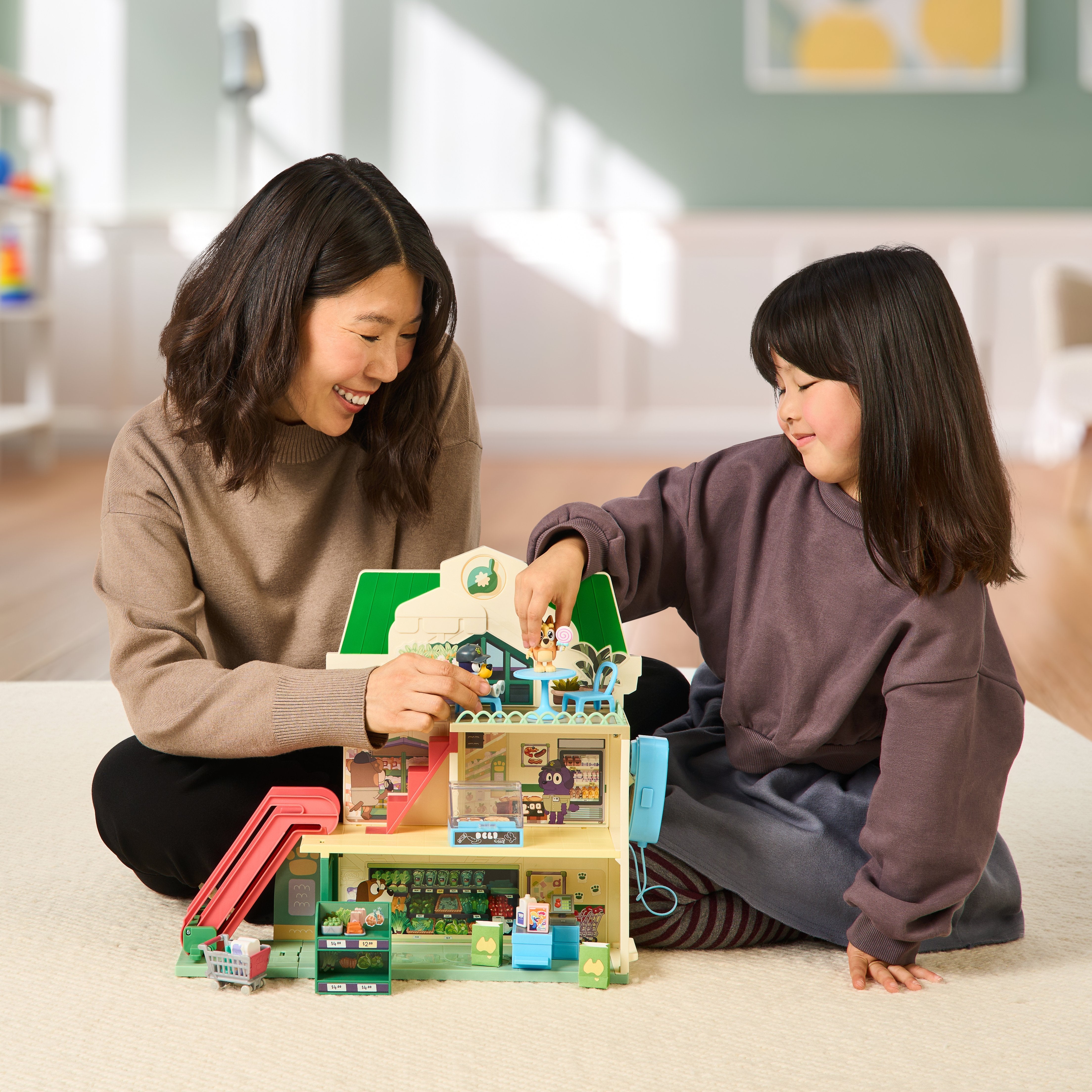 Moose Toys Bluey - Lets Play Chef Supermercado, Juego De Construcción 18918