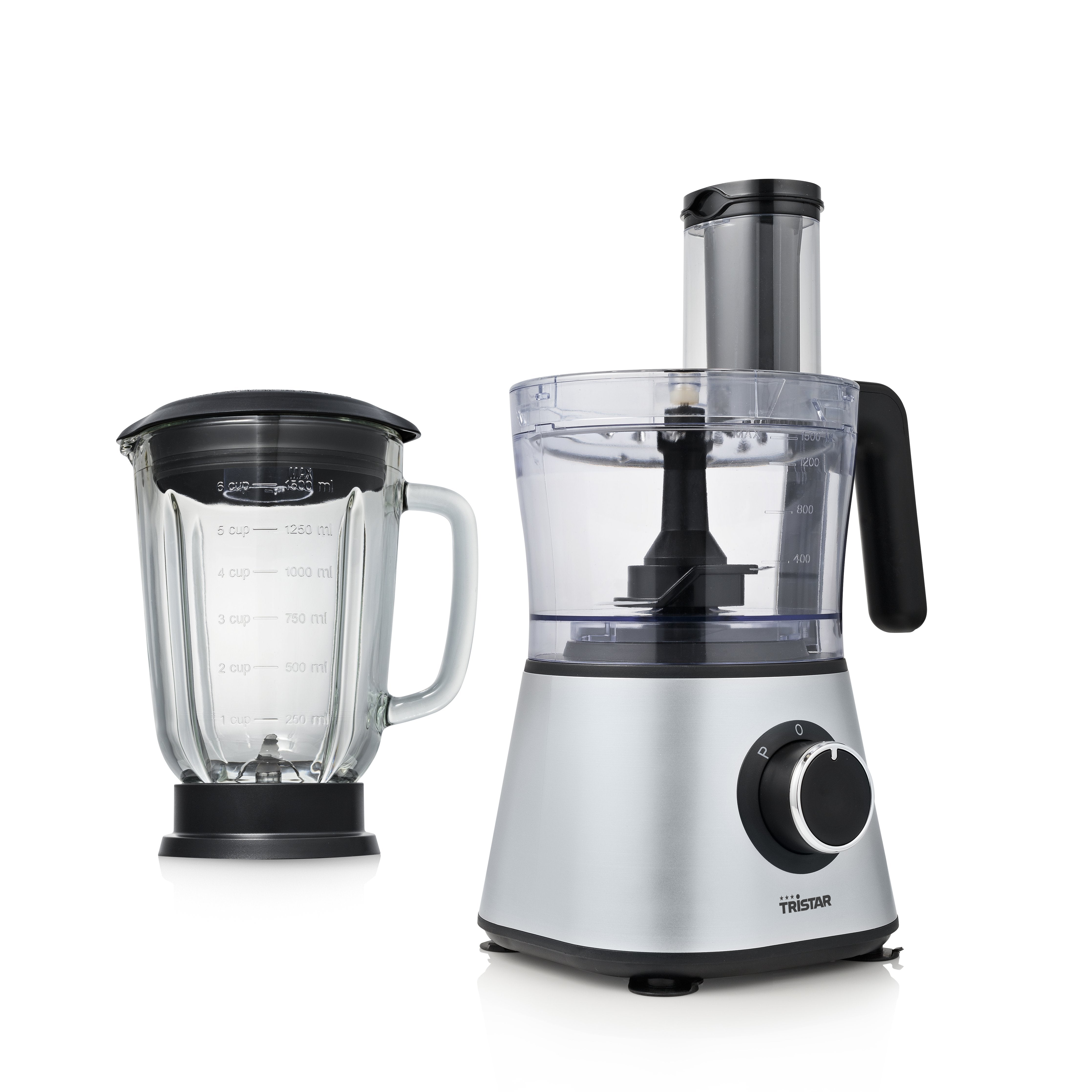 EAN 8713016085436 - Tristar MX-4823 robot de cocina 600 W 1,5 L Negro, Acero inoxidable, Transparente imagen 21