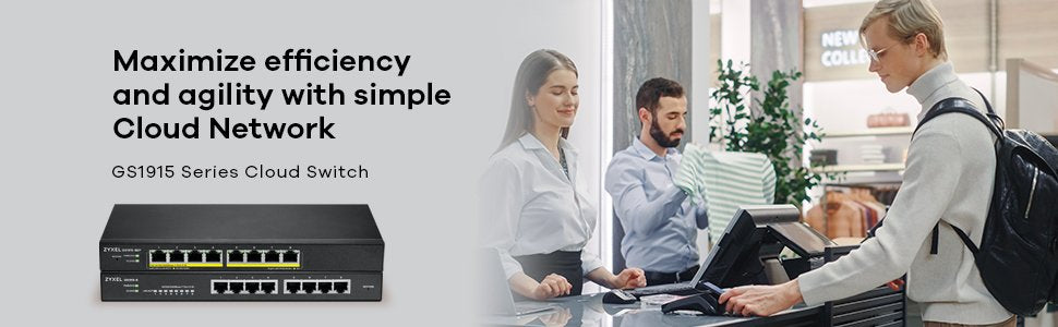 EAN 4718937621897 - Zyxel GS1915-8 Gestionado L2 Gigabit Ethernet (10/100/1000) Negro imagen 7