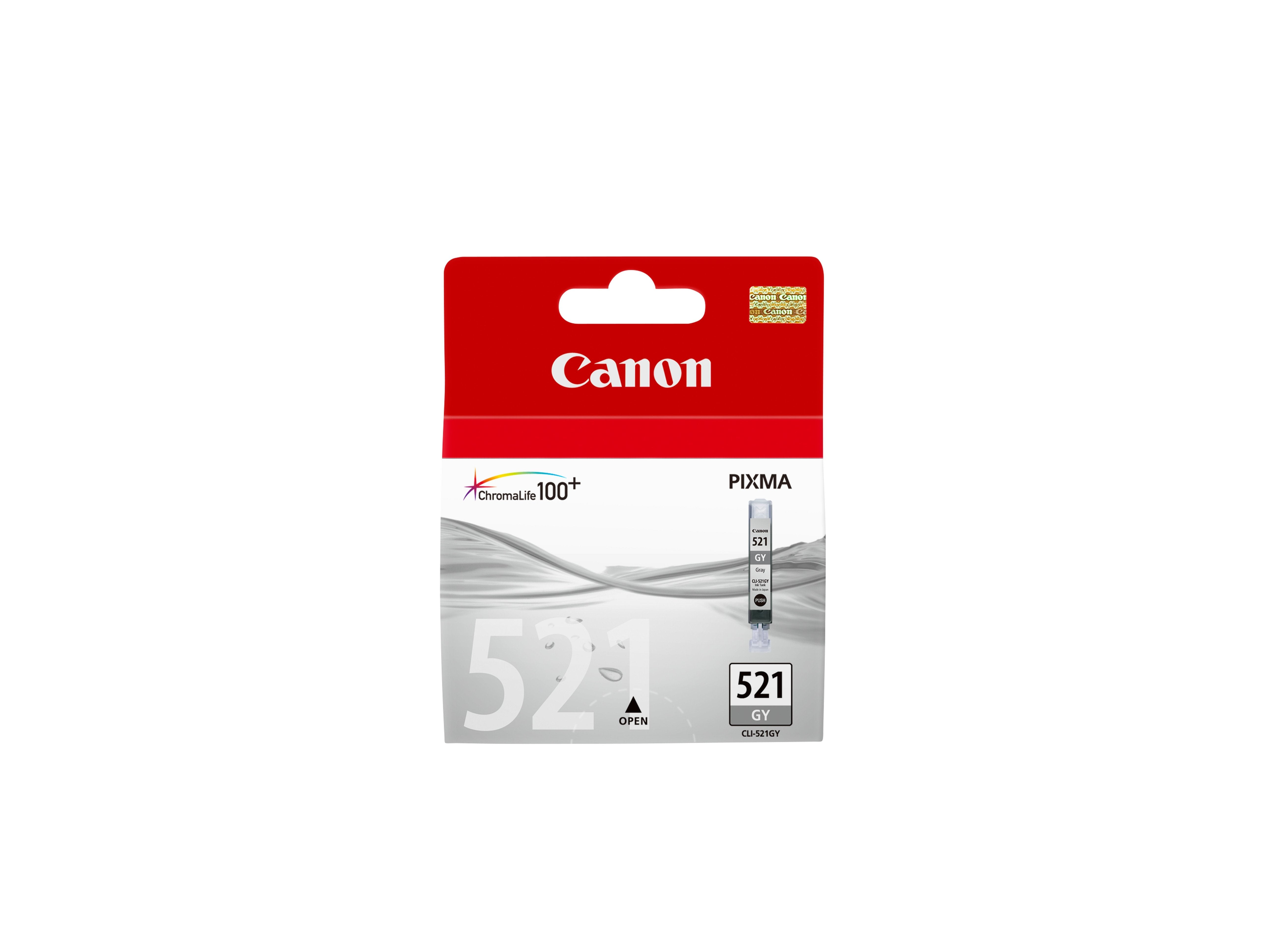 Tinta Original Canon Cli 521gy Gris 9ml Pixma Mp9xx