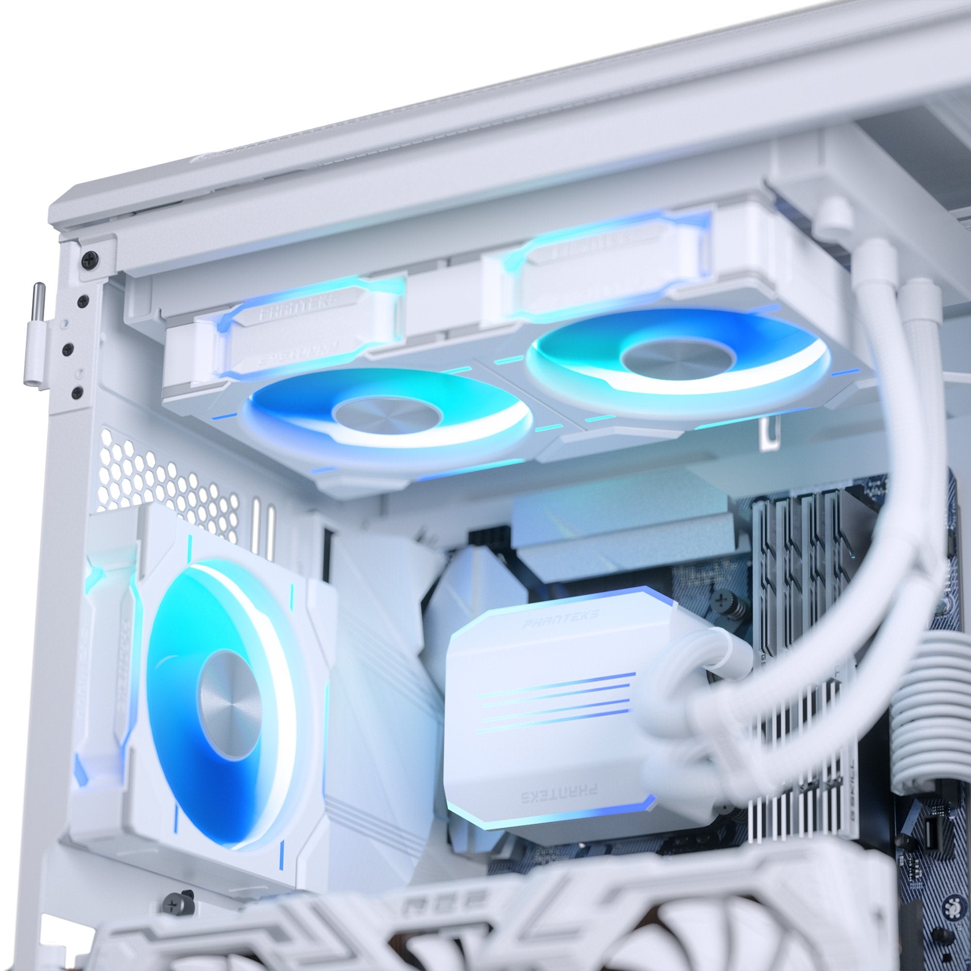 Phanteks Glacier One 240d30 Drgb Aio Wasserkühlung - Blanco