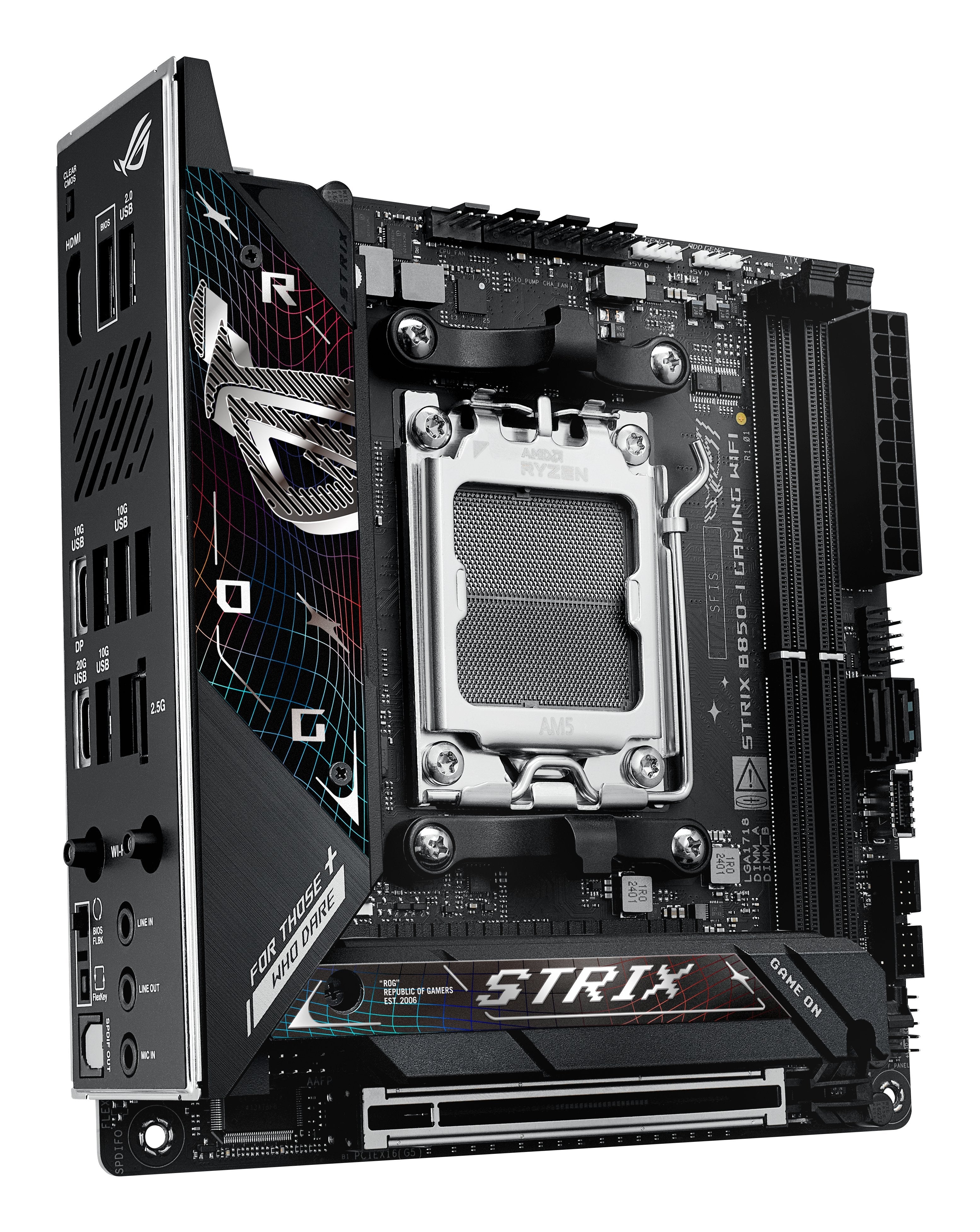 EAN 4711387823620 - ASUS ROG STRIX B850-I GAMING WIFI AMD B850 Zócalo AM5 mini ITX imagen 4