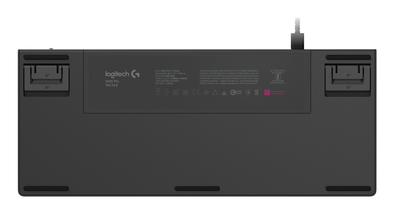 EAN 5099206123151 - Logitech G G515 teclado Juego USB QWERTY Nórdico Negro imagen 5