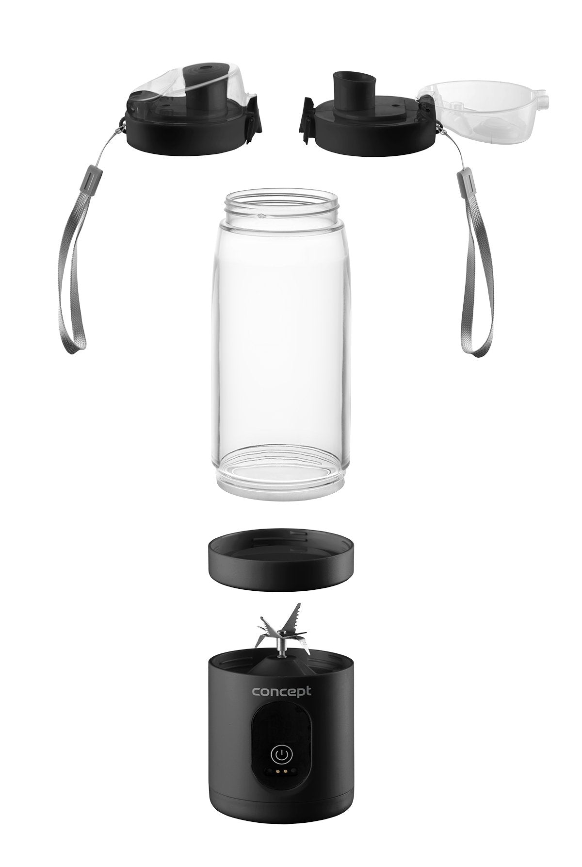 EAN 8595631065600 - Concept SM4001 licuadora 0,58 L Batidora de vaso portátil 315 W Negro, Acero inoxidable imagen 14