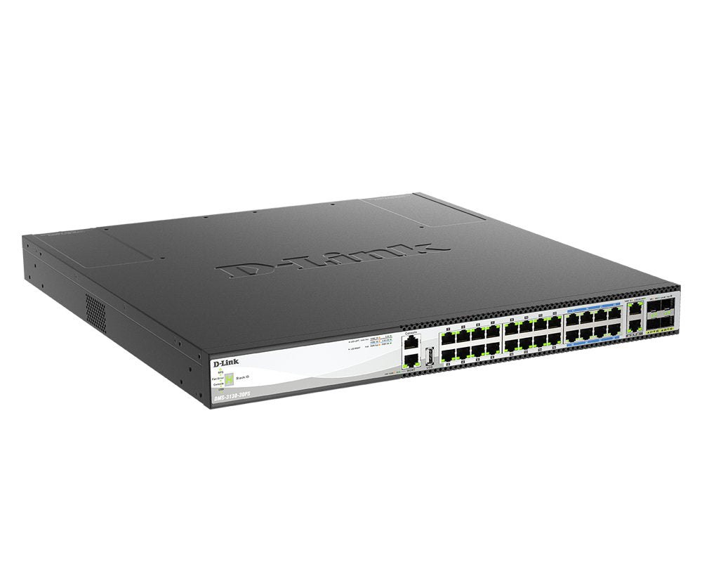 D-Link Dms-3130-30ps Switch 30xmgb L3 Poe