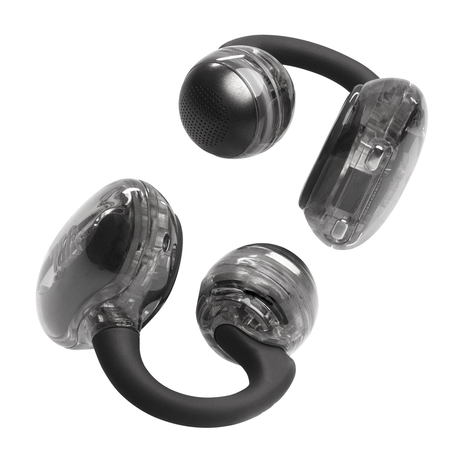 Jbl Soundgear Clips Tws Open-Ear-Kopfhörer, Ip54, Ghost Negro