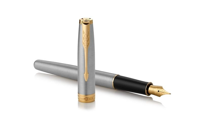EAN 3501179315041 - Parker 1931504 pluma estilográfica Negro, Oro, Acero inoxidable 1 pieza(s) imagen 5