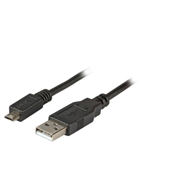 Efb Usb2.0 Cable A-Micro-B 5pol.,St-St,1.8m,Schwarz,Premium