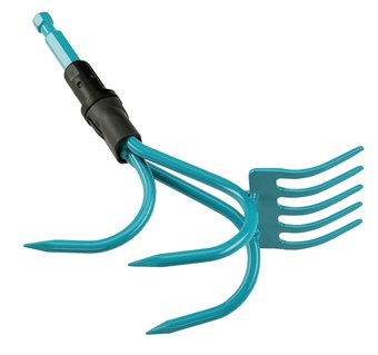 EAN 4078500052139 - Gardena 3165-20 arado de cincel y cultivador manual Negro, Azul Cultivadora manual imagen 1