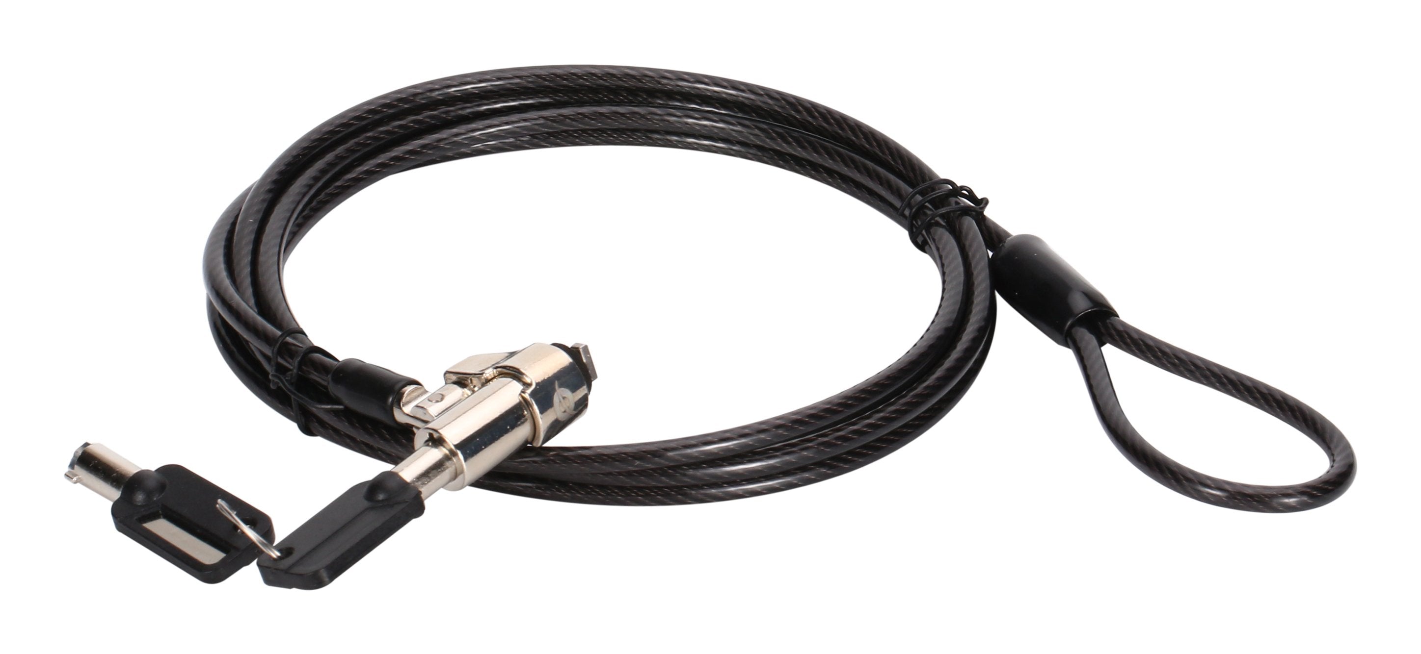 Cable De Seguridad Conceptronic Nano Custodio02bnm Con Llave Compatible Con Llave Maestra