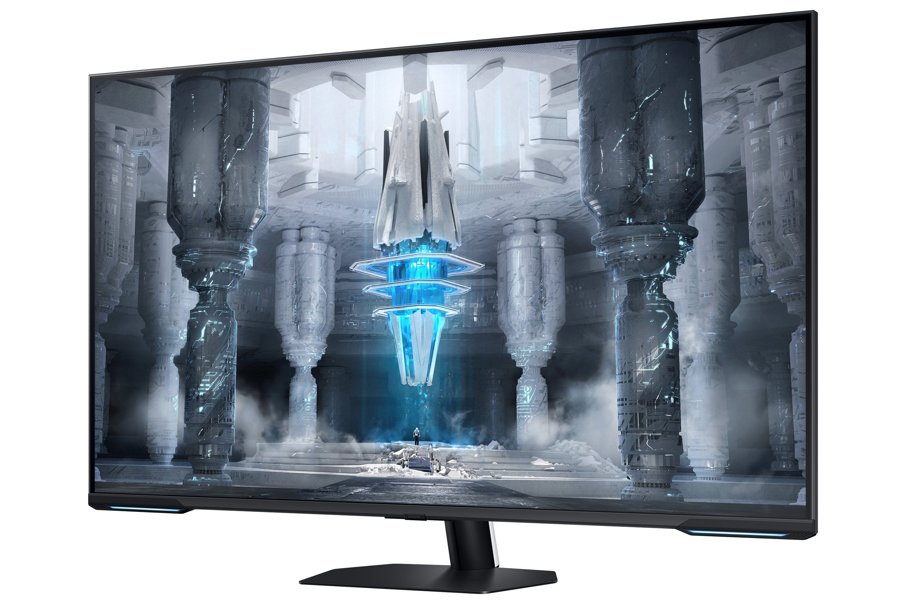 EAN 8806094712100 - Samsung S43CG700NU pantalla para PC 109,2 cm (43") 3840 x 2160 Pixeles 4K Ultra HD LED Negro, Blanco imagen 3