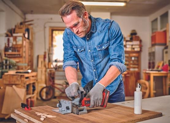 Ranuradora Bisquetadora Inalámbrica Einhell Te-Bj 18 Li - Solo, 18 Voltios