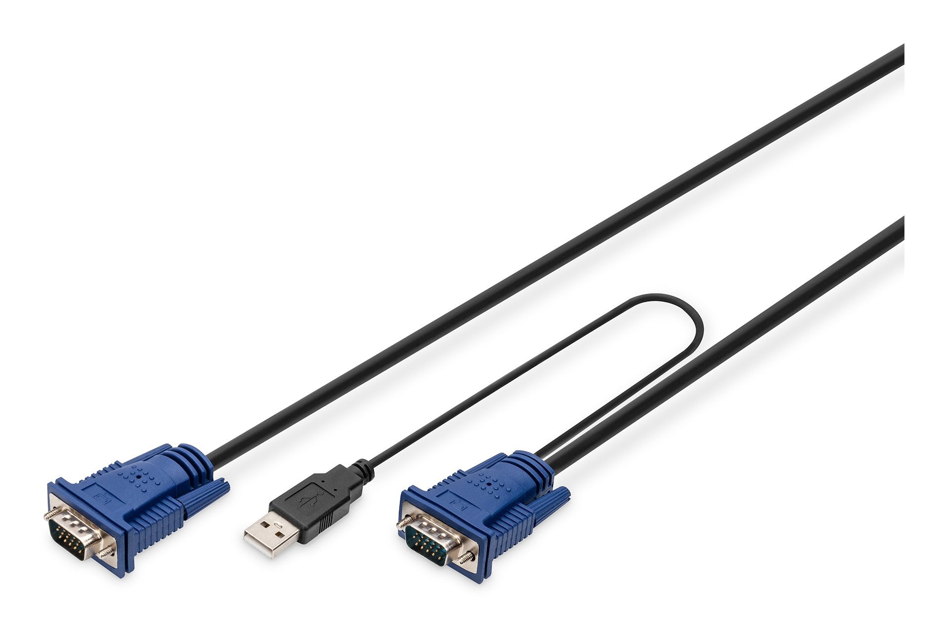EAN 4016032329947 - Digitus DS-19231 cable para video, teclado y ratón (kvm) Negro 1,8 m imagen 1