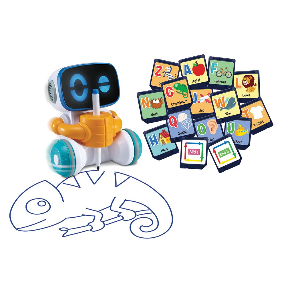 Vtech Codi, El Inteligente Robot Que Pinta, Figura De Juguete 80-553704