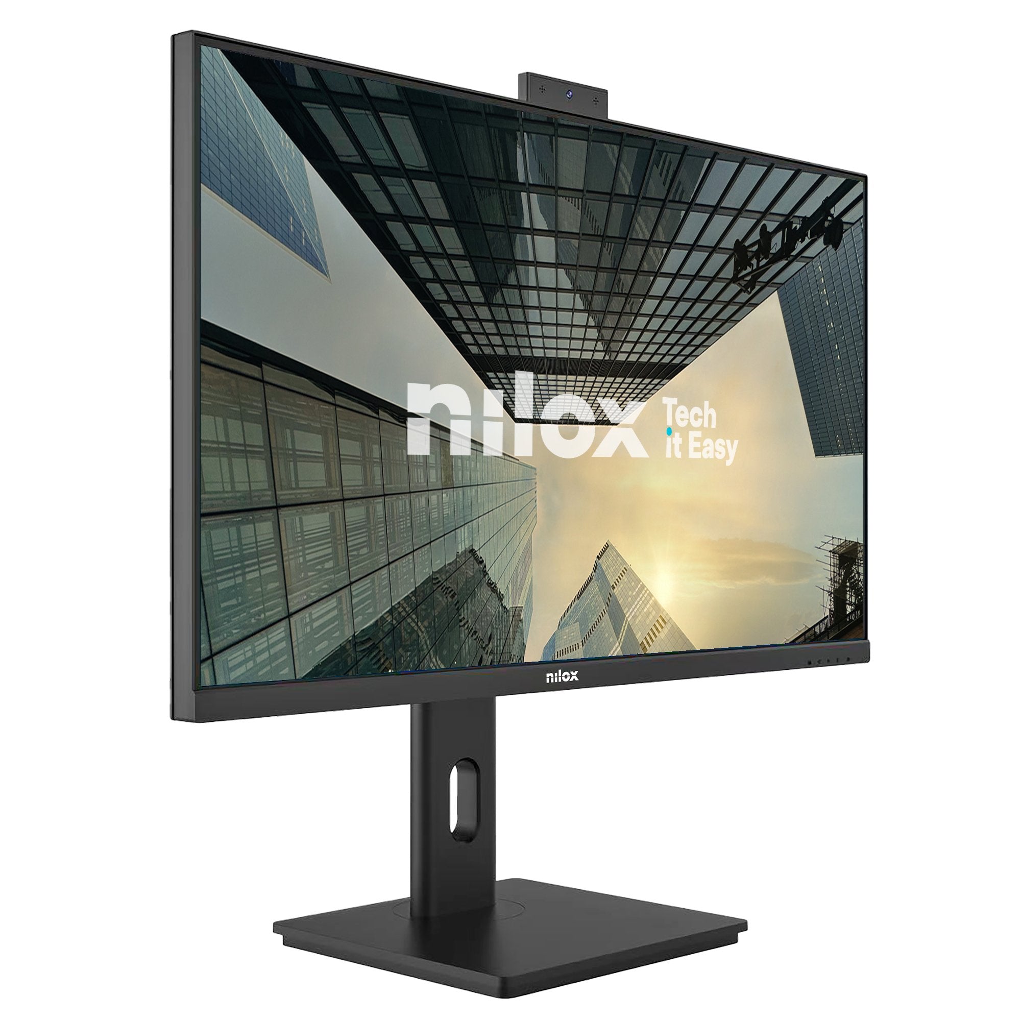 EAN 8431775036307 - Nilox NXM27RWEB02B pantalla para PC 68,6 cm (27") 1920 x 1080 Pixeles Full HD LED Negro imagen 2