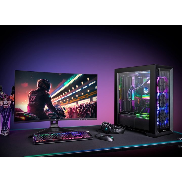 EAN 4713227536165 - Thermaltake TGM-V32CQ pantalla para PC 81,3 cm (32") 2560 x 1440 Pixeles Quad HD LED Negro imagen 6