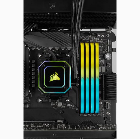 Memoria Ram Corsair Vengeance Rgb Rs Ddr4 3200mhz 64gb 2x32gb Dimm Cl16