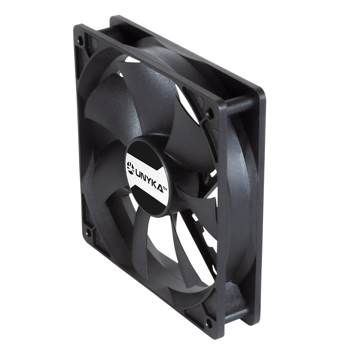 Unykach Ventilador Server 12025mm Doble Bola 4 Pin Pwm