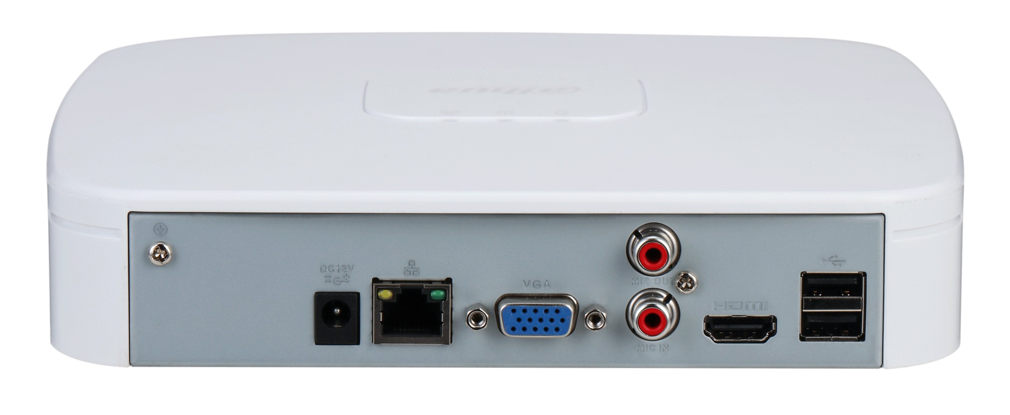 (Dhi-Nvr4104-Ei) Dahua Grabador Ip Nvr Wizsense 1u 1hdd 4 Canales Poe Con Inteligencia Artificial
