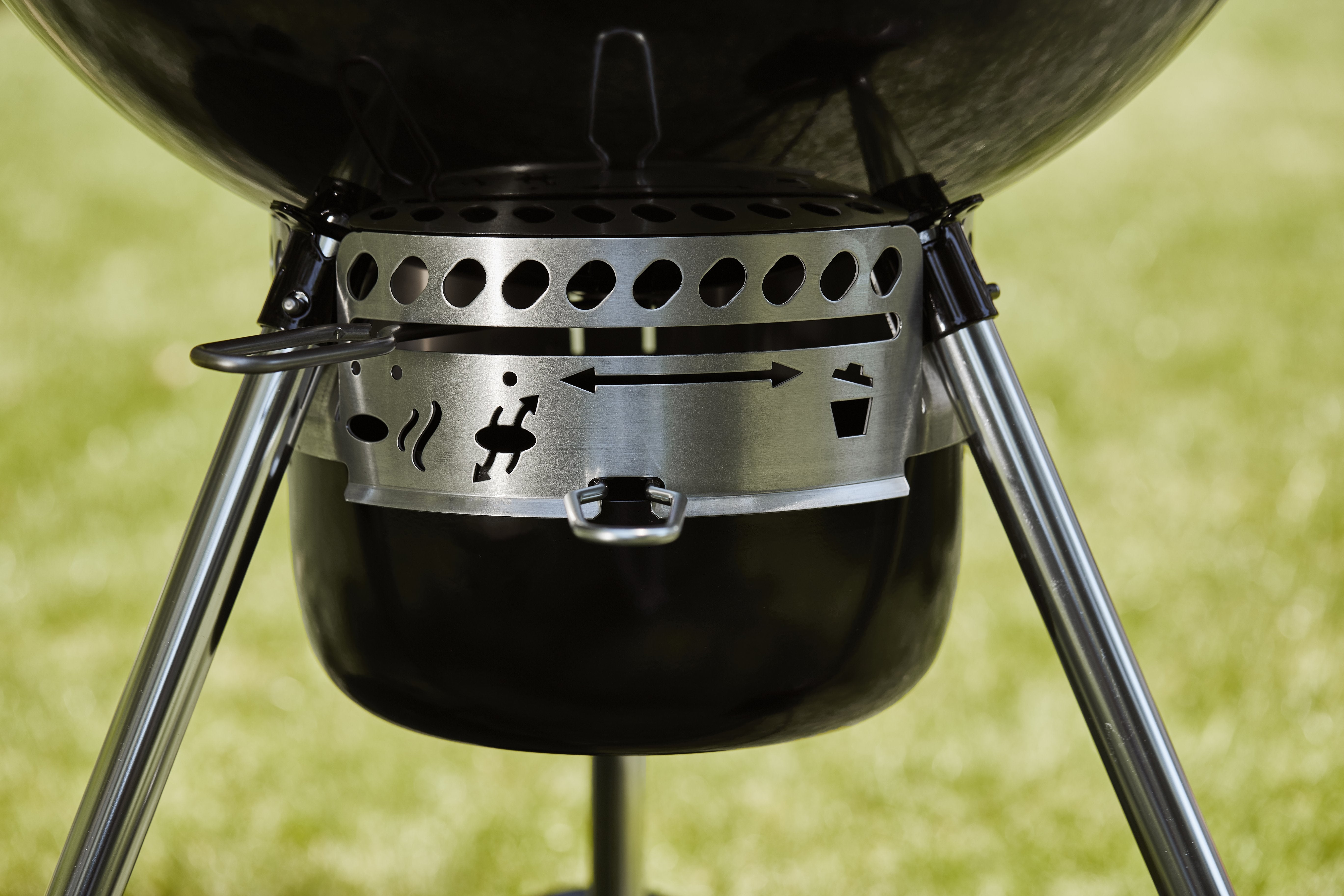 Weber Charcoal Grill Master Touch Gbs E-5750, 57 Cm Black
