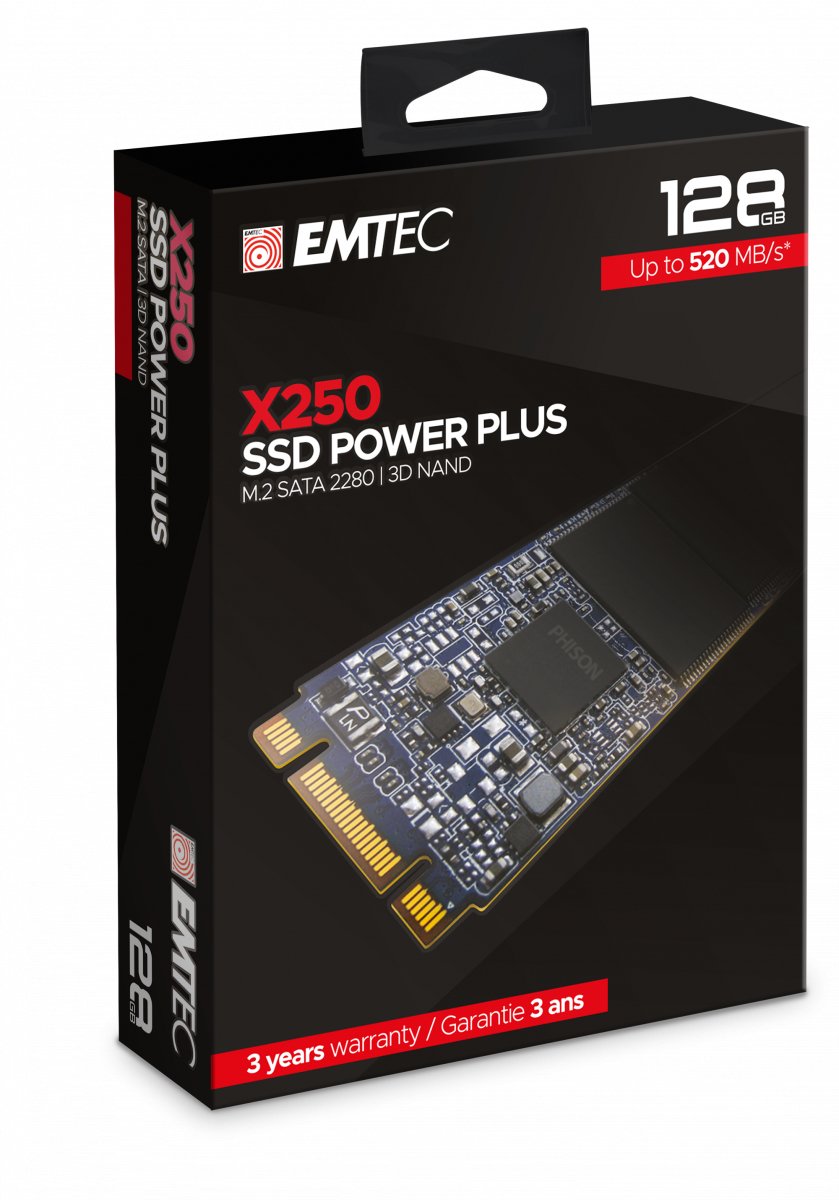 EAN 3126170170422 - Emtec X250 128 GB M.2 Serial ATA III 3D NAND imagen 5