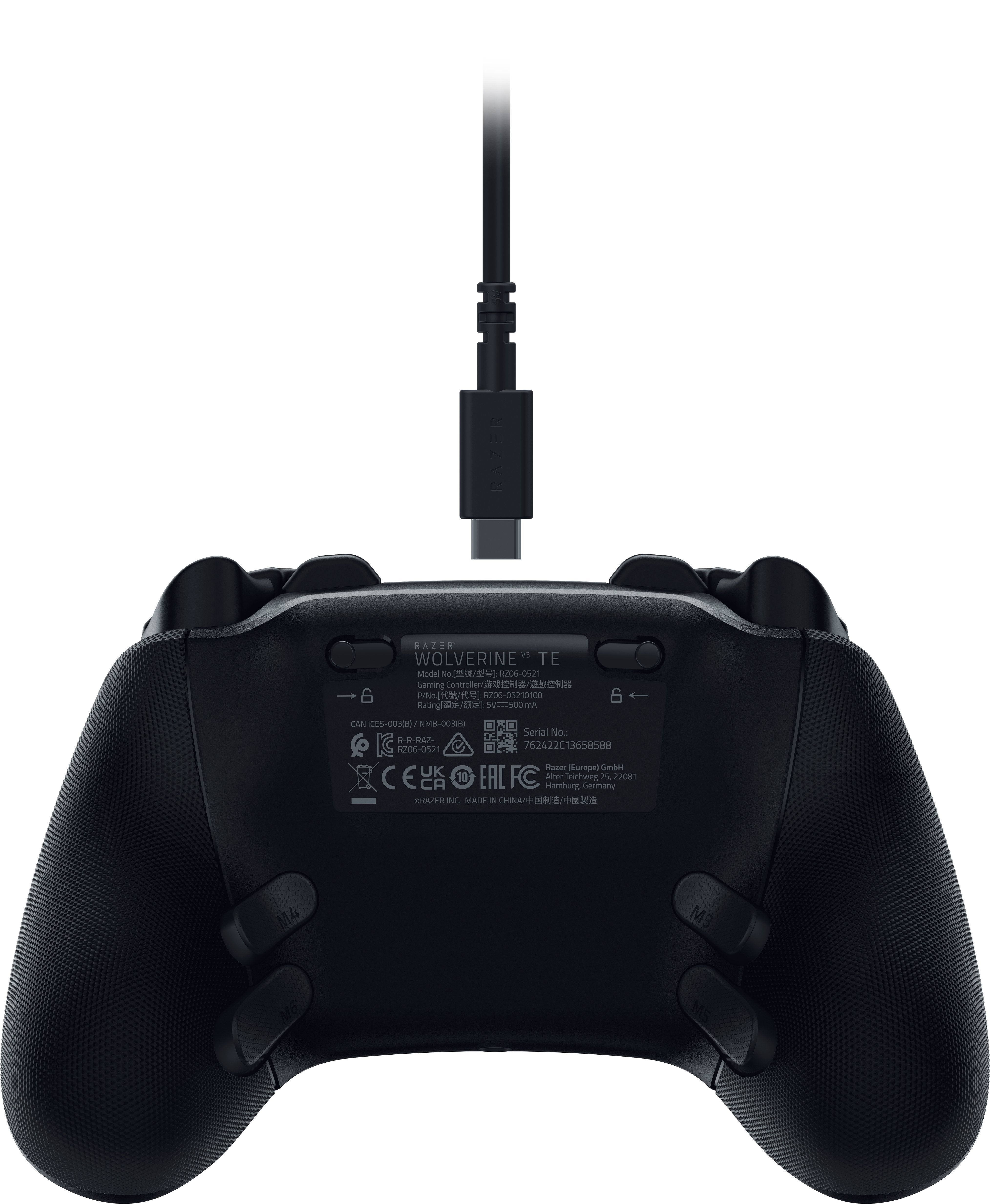 EAN 8886419351450 - Razer Wolverine V3 Tournament Edition Negro USB Gamepad Analógico PC, Xbox Series S, Xbox Series X imagen 5