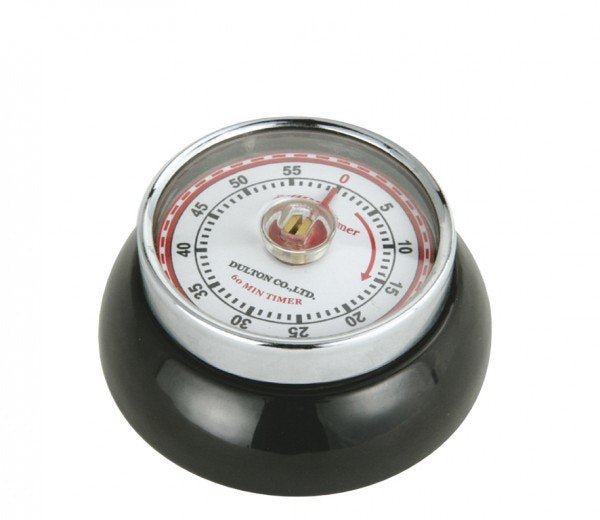 Zassenhaus 072310 Temporizador Mecánico Para Cocina Negro