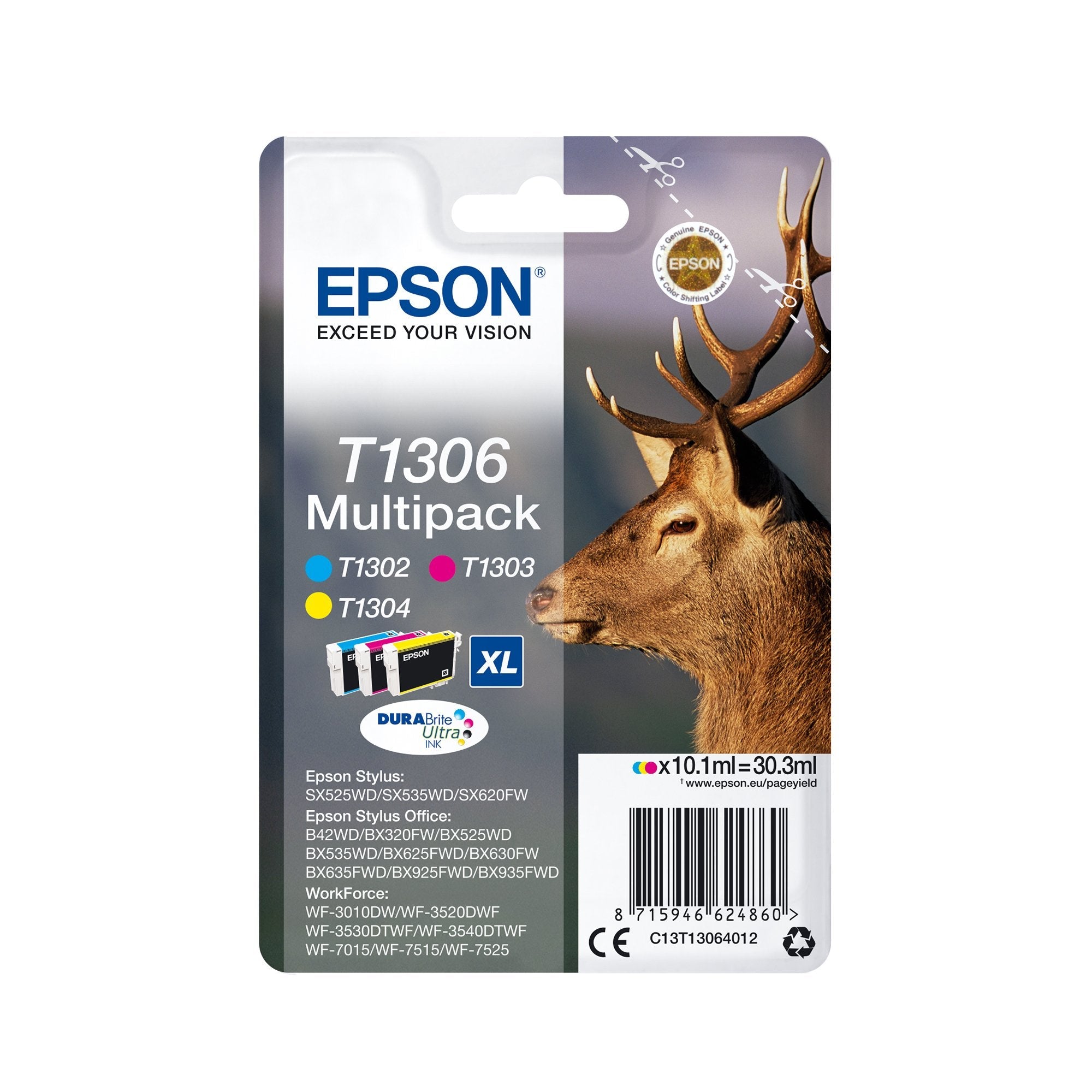 Epson Stag Cartucho T1301 Negro