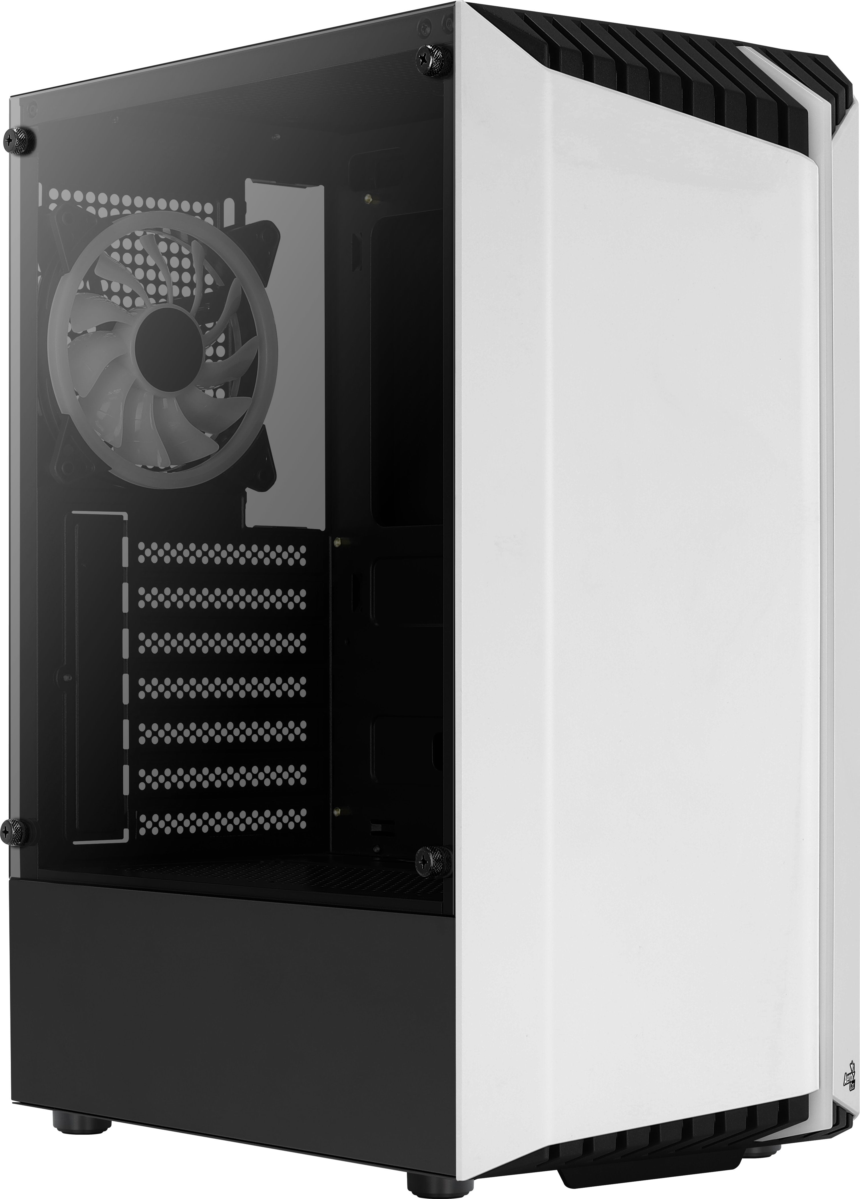 Caja Pc Aerocool Torre Atx Bionic V2 Rgb White