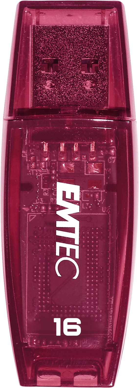 Pendrive Emtec Usb-Stick 16 Gb C410 Usb 2.0 Color Mix Rot