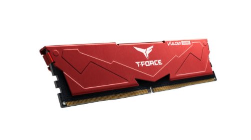 Memoria Ddr5 32gb 2 X 16gb Teamgroup Vulcan 5200mhz Pc5 41600 Red Cl40 1.25v