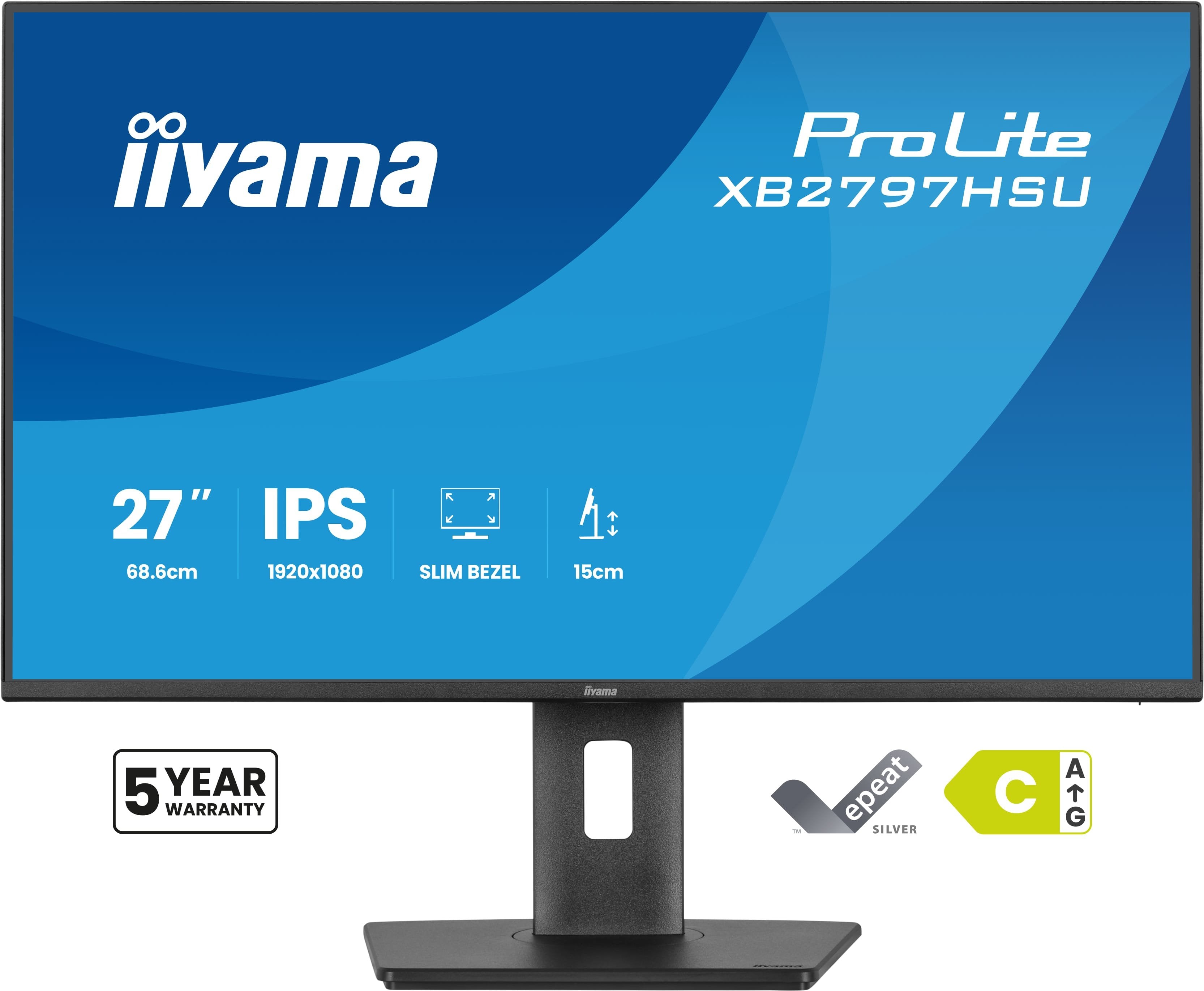 EAN 4948570125852 - iiyama ProLite XB2797HSU-B1 pantalla para PC 68,6 cm (27") 1920 x 1080 Pixeles Full HD LED Negro imagen 4