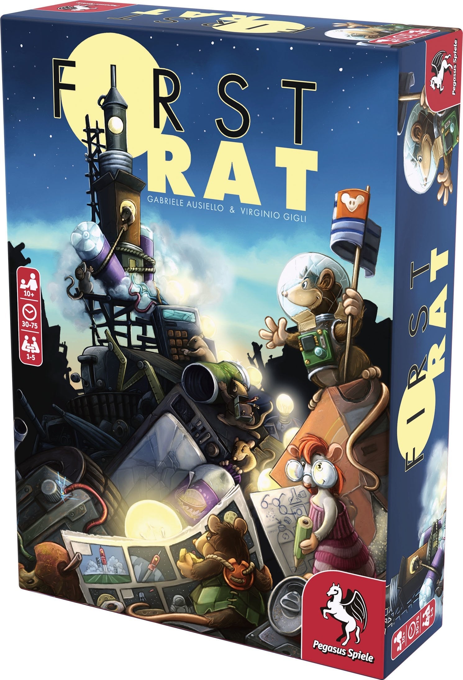 Pegasus First Rat, Juego De Mesa 51232g