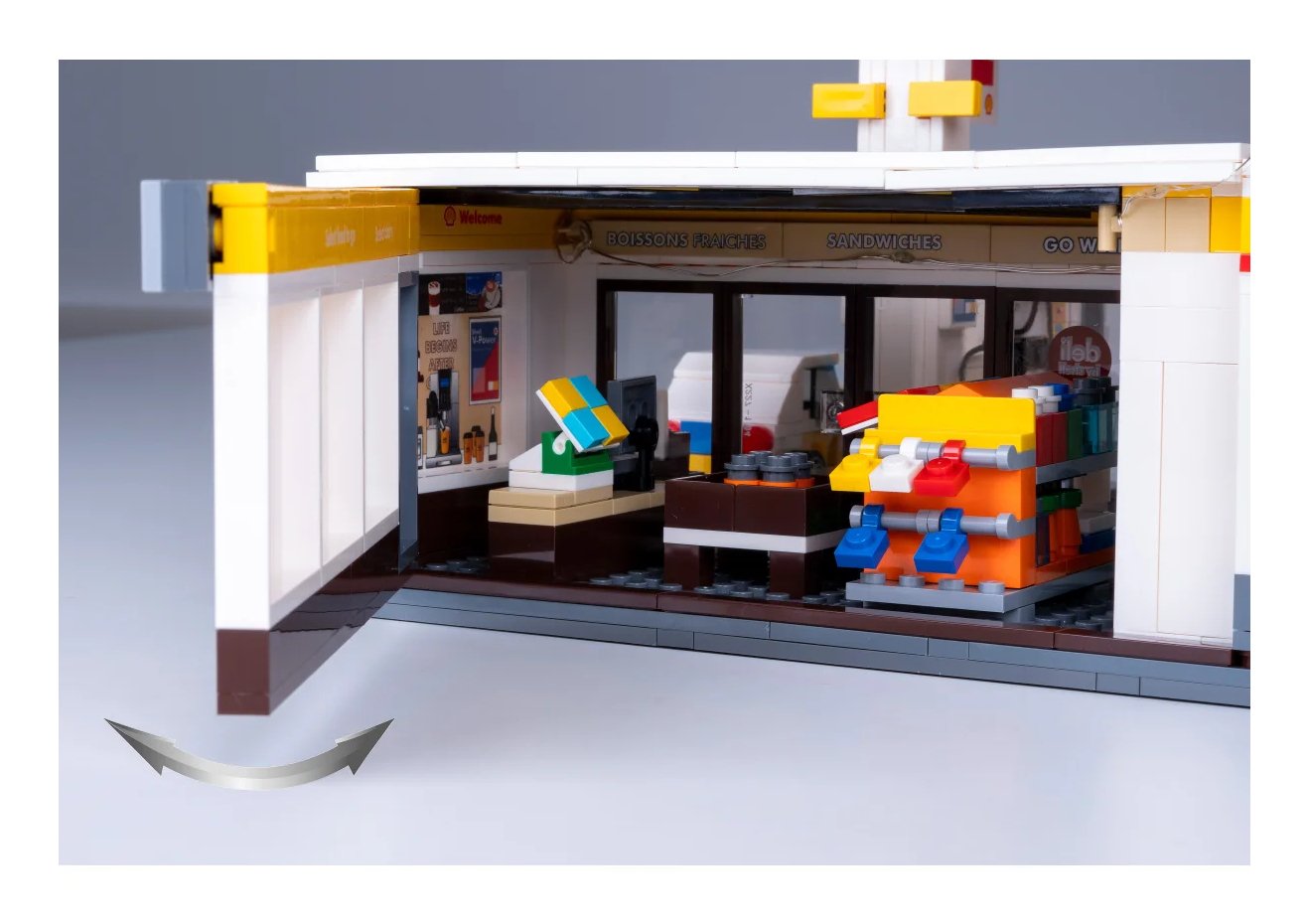 EAN 4042774474904 - Jamara CaDA Shell Gas Station with Shop and Car Wash imagen 8