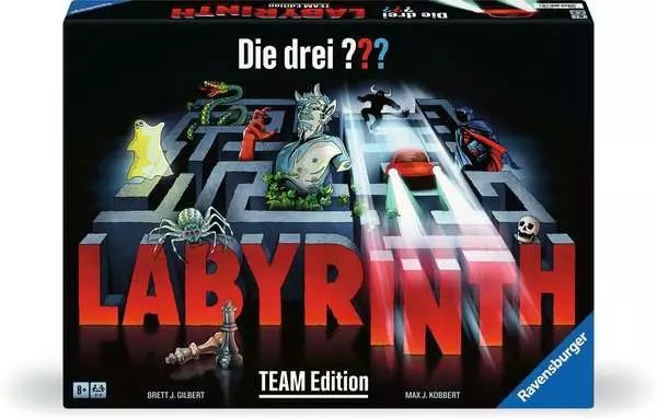 Ravensburger Los Tres ??? Labyrinth - Edición De Equipo, Juego De Mesa 22685