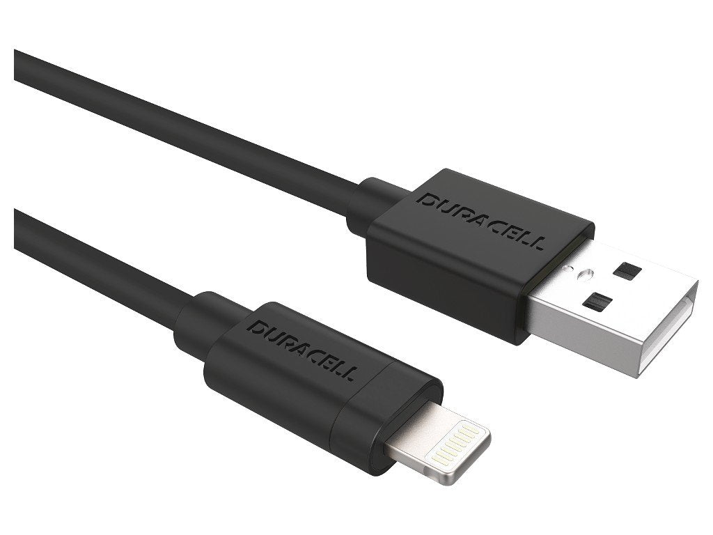 EAN 5055190136737 - Duracell USB5012A cable USB 1 m Lightning Negro imagen 2