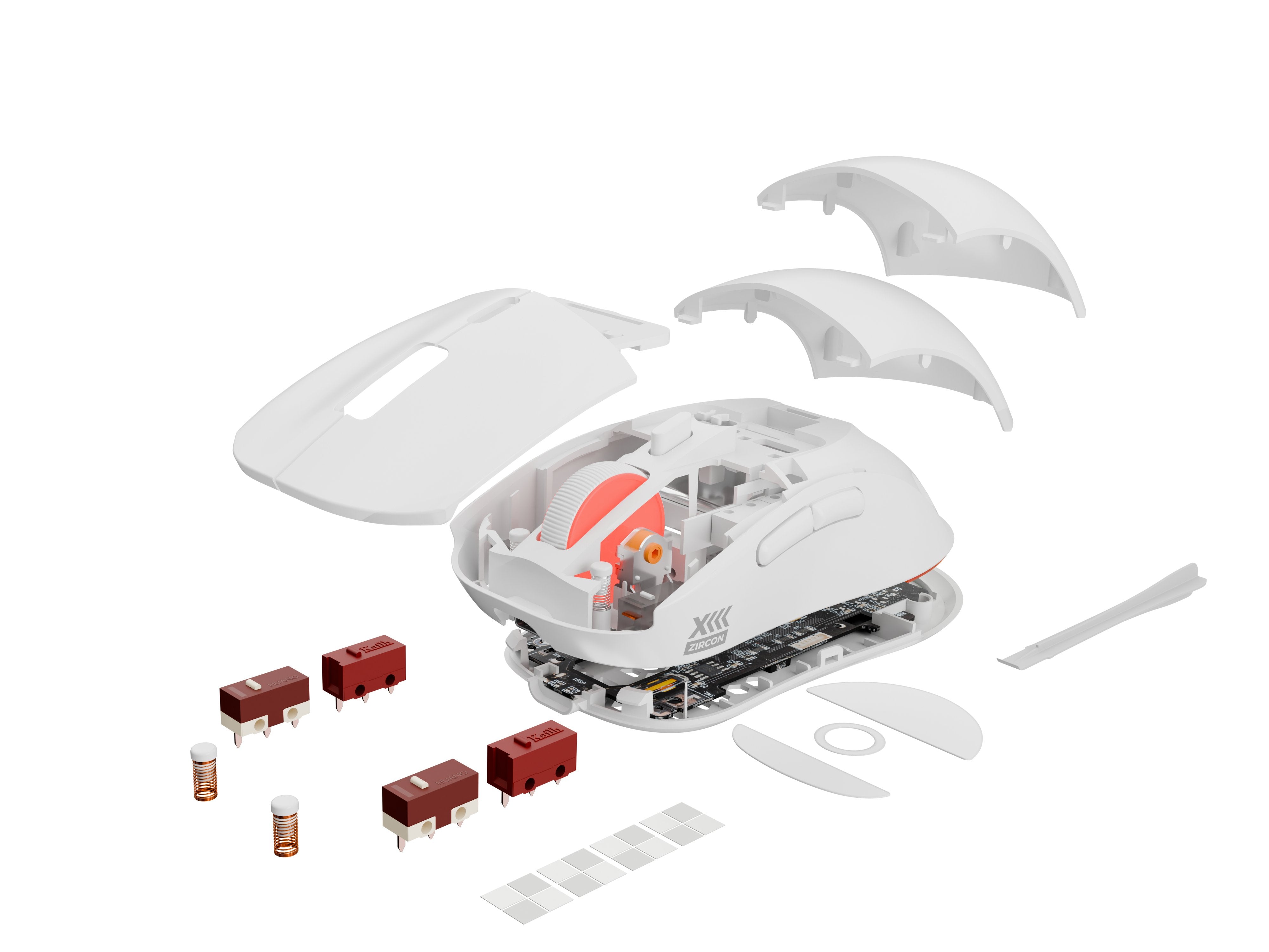 EAN 5901969443400 - GENESIS Zircon XIII ratón Juego Ambidextro RF Wireless + USB Type-C Óptico 26000 DPI imagen 7