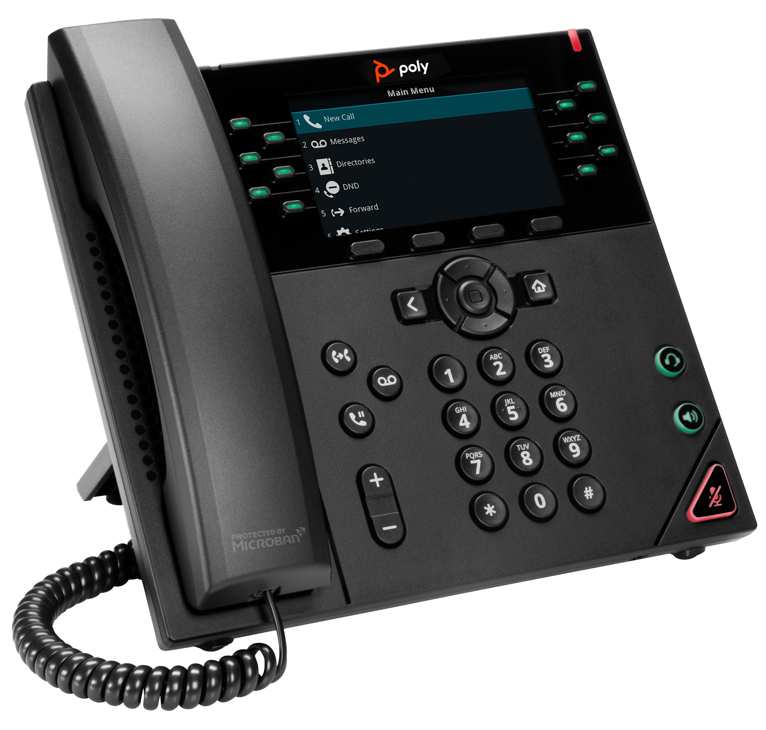 EAN 5715063715833 - Poly VVX 450 12-Line IP Phone and PoE-enabled teléfono IP Negro LCD imagen 2