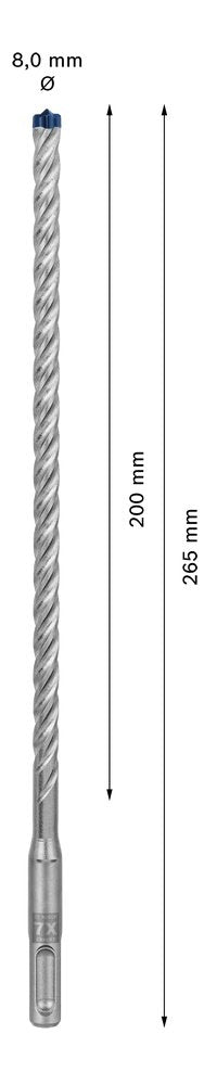 EAN 4059952531632 - Bosch SDS plus-7X 1 pieza(s) imagen 6