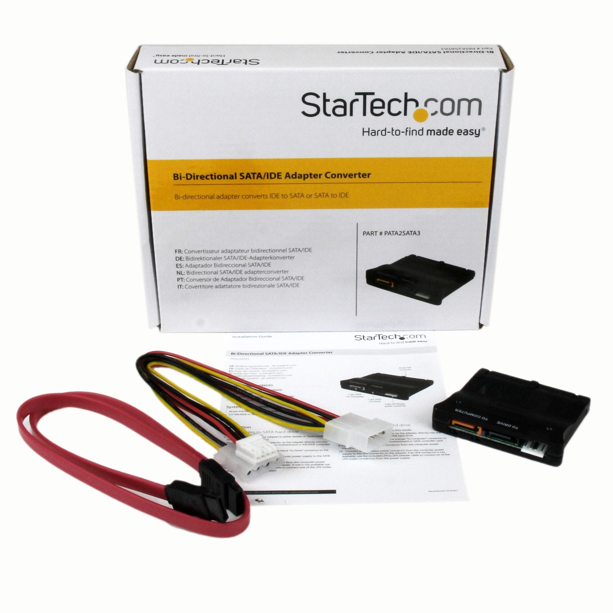 Adaptador Startech Ide A Sata