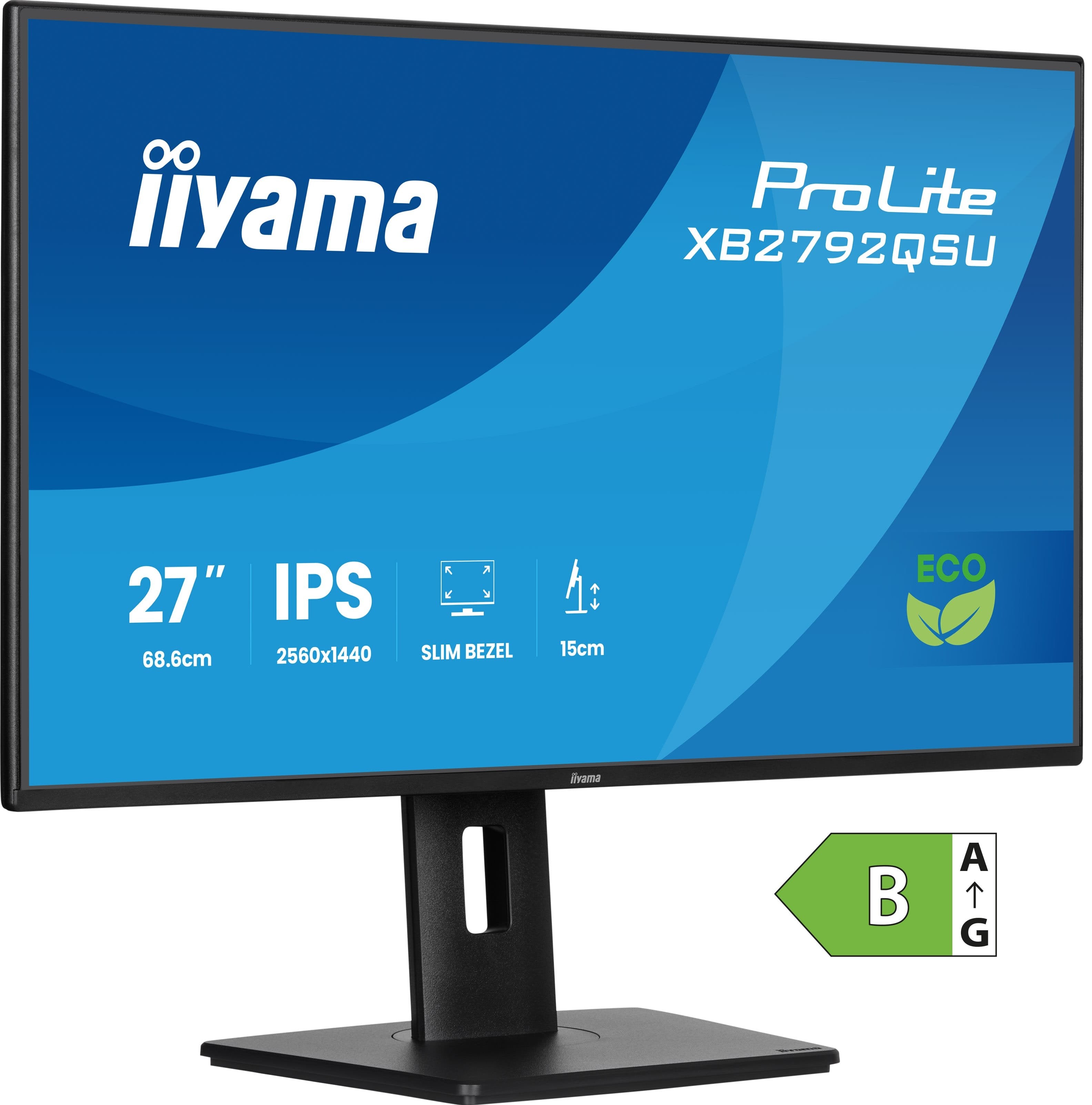 EAN 4948570126200 - iiyama ProLite XB2792QSU-B1 pantalla para PC 68,6 cm (27") 2560 x 1440 Pixeles Quad HD LED Negro imagen 1