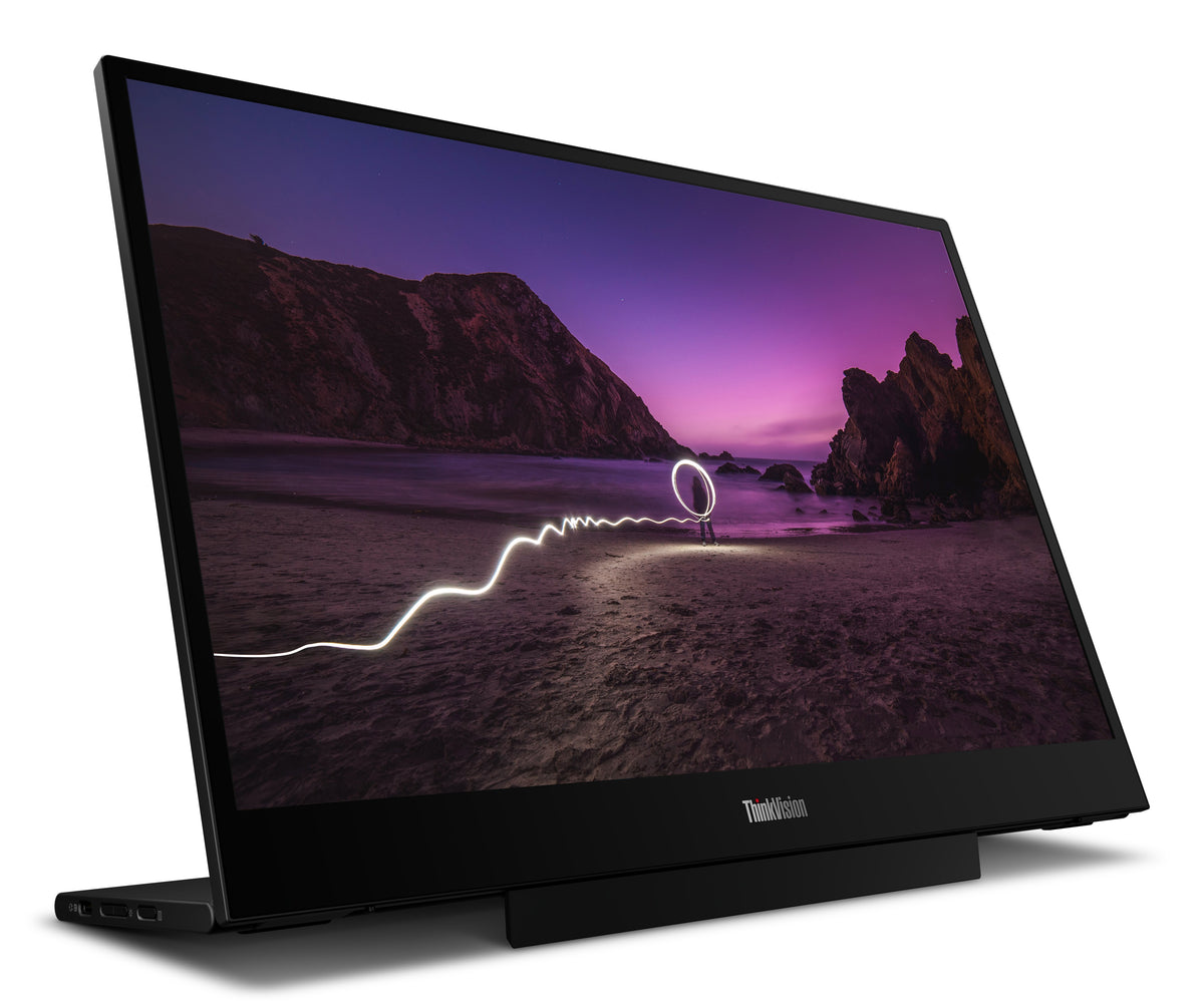 EAN 0199273686575 - Lenovo ThinkVision M16 pantalla para PC 40,6 cm (16") 1920 x 1200 Pixeles WUXGA LCD Negro imagen 2